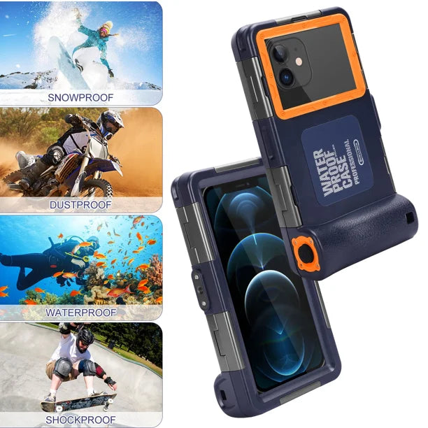 Waterproof Protective Case for Phones Up to 6.9 Inch V77977