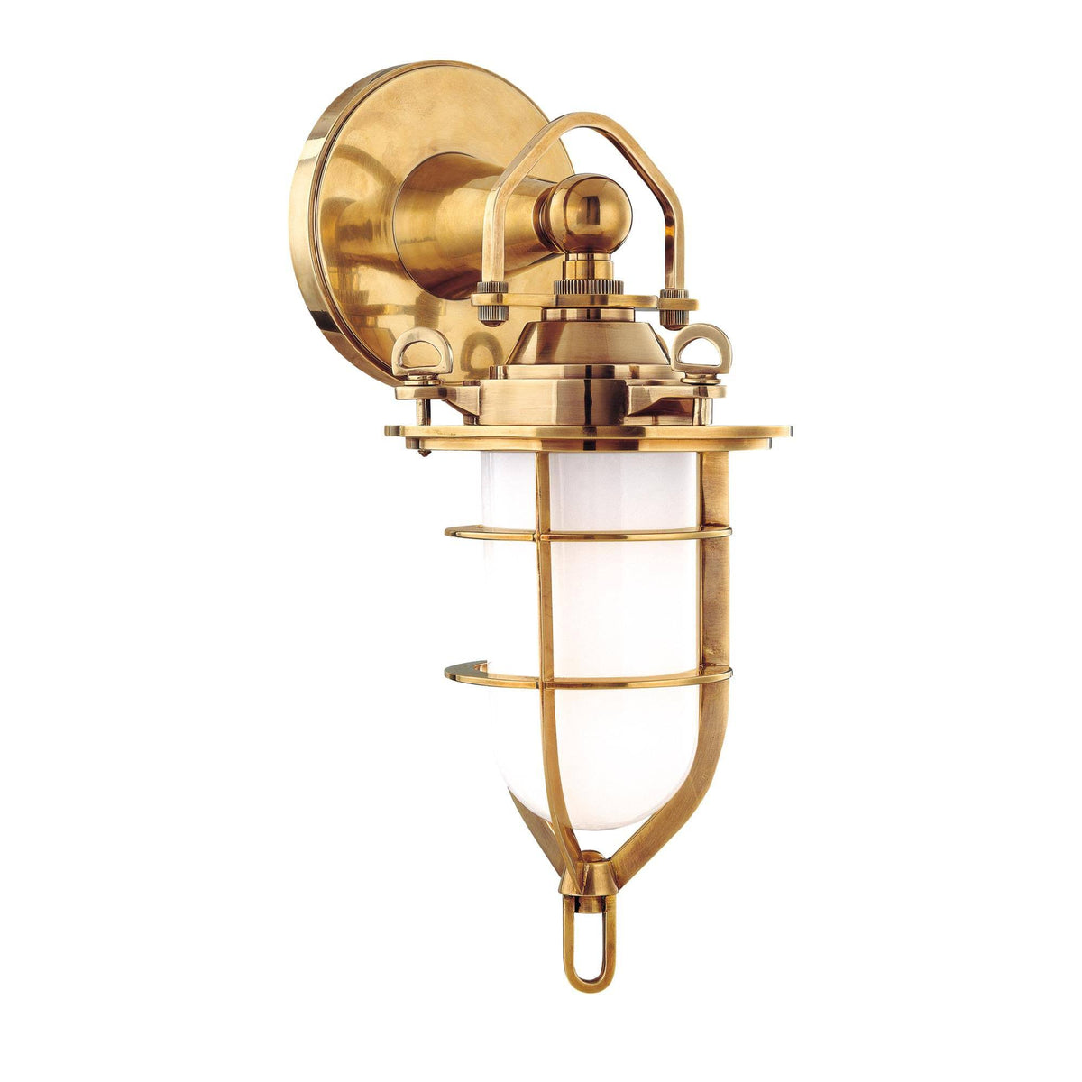 Aged Brass 1 Light Bath Bracket S653