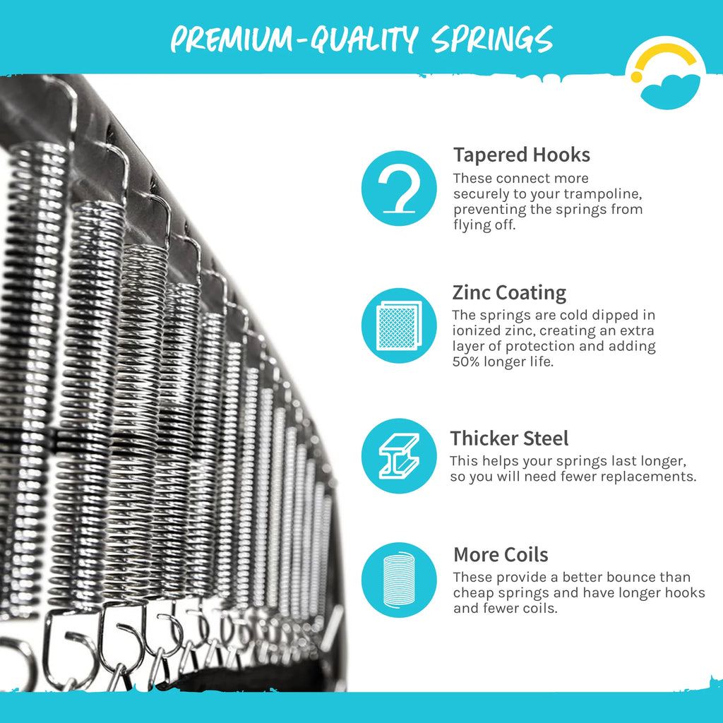 24 Pack 6.0 Inch Trampoline Springs A4392