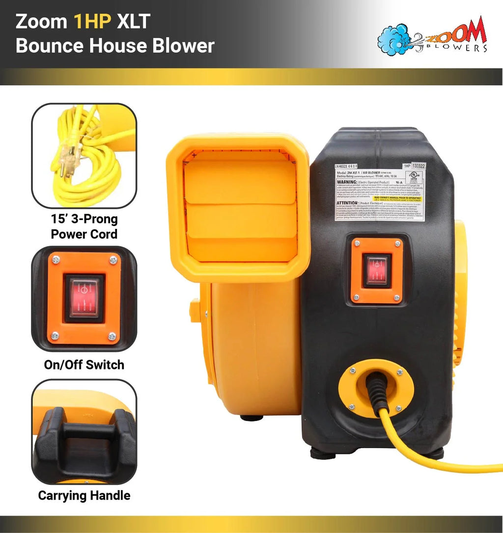 Commercial 1 HP Inflatable Bounce House Blower D73507