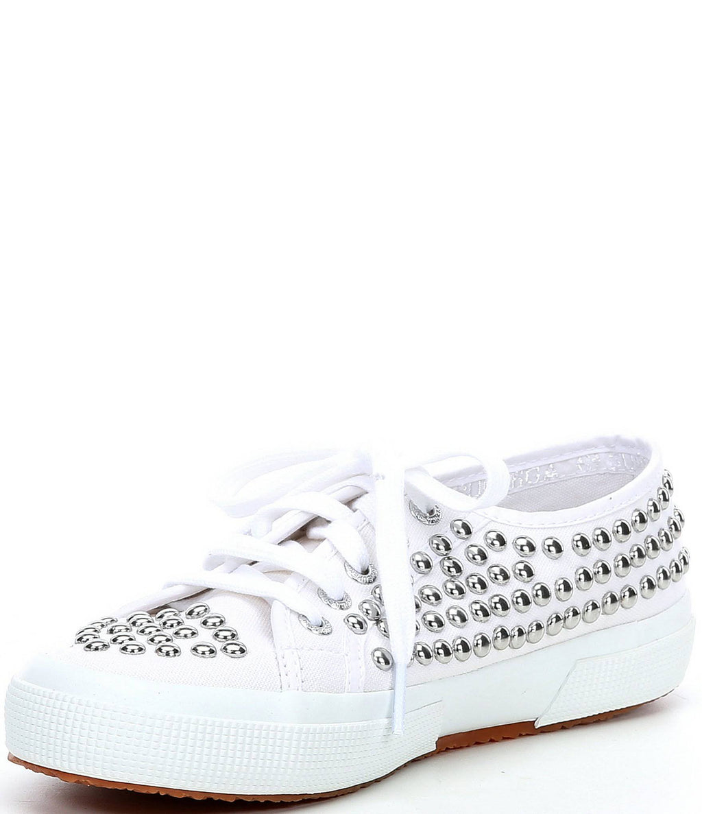 White Studs Sneakers W702