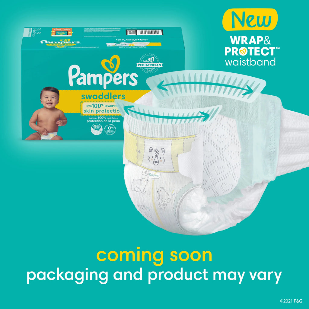 Newborn Diapers, 136 Count O292
