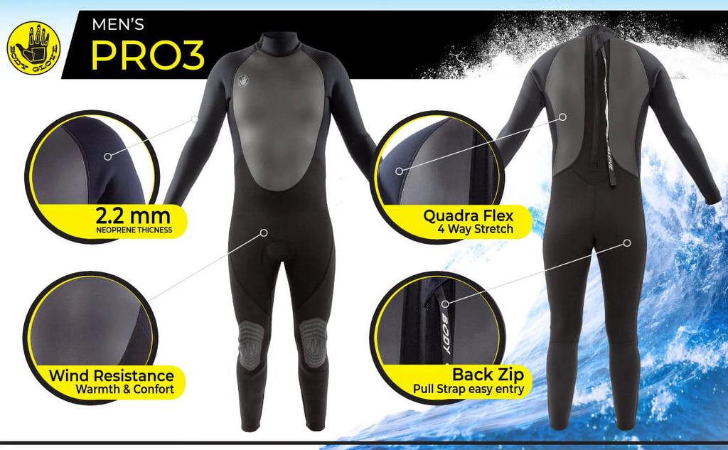 3/2mm Back Zip Full Suit B74262