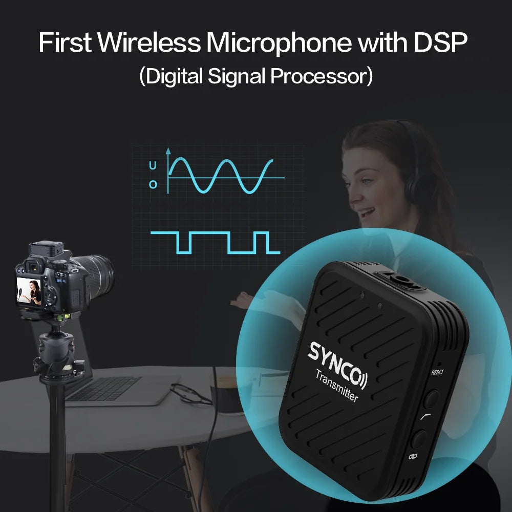 Wireless Microphone System with 2 Lavalier Microphones K986