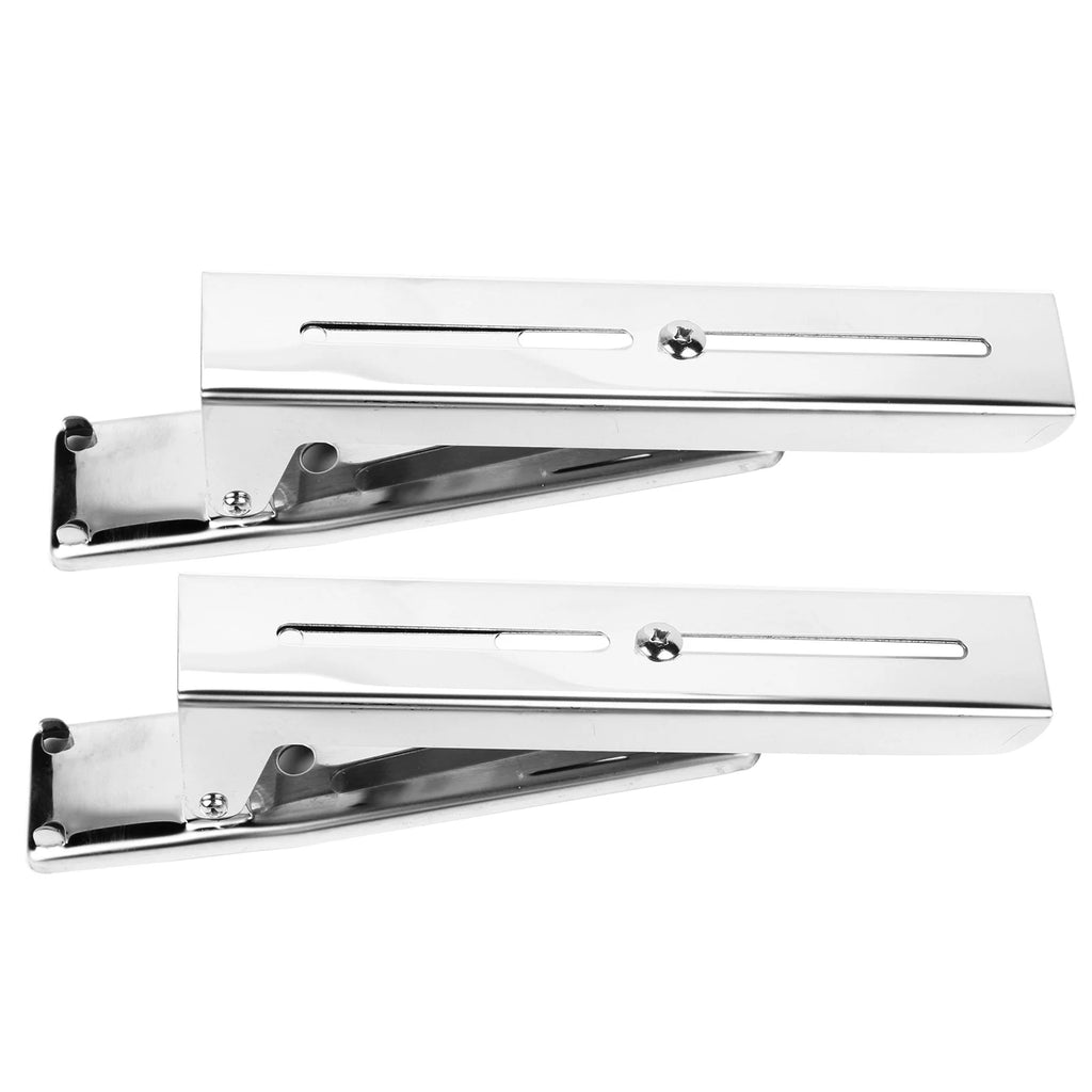 Stainless Steel Microwave Oven Bracket Wall Mount Rack Shelf, 1 pair O85583