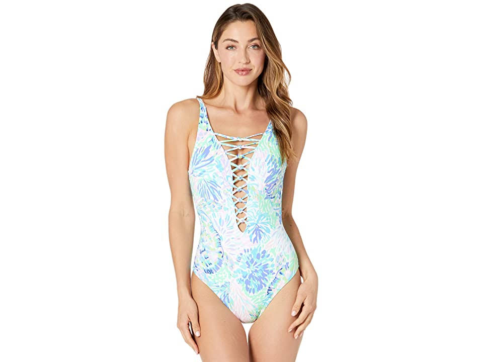 Isle Lattice One-Piece Multi Shell of A Party H44726