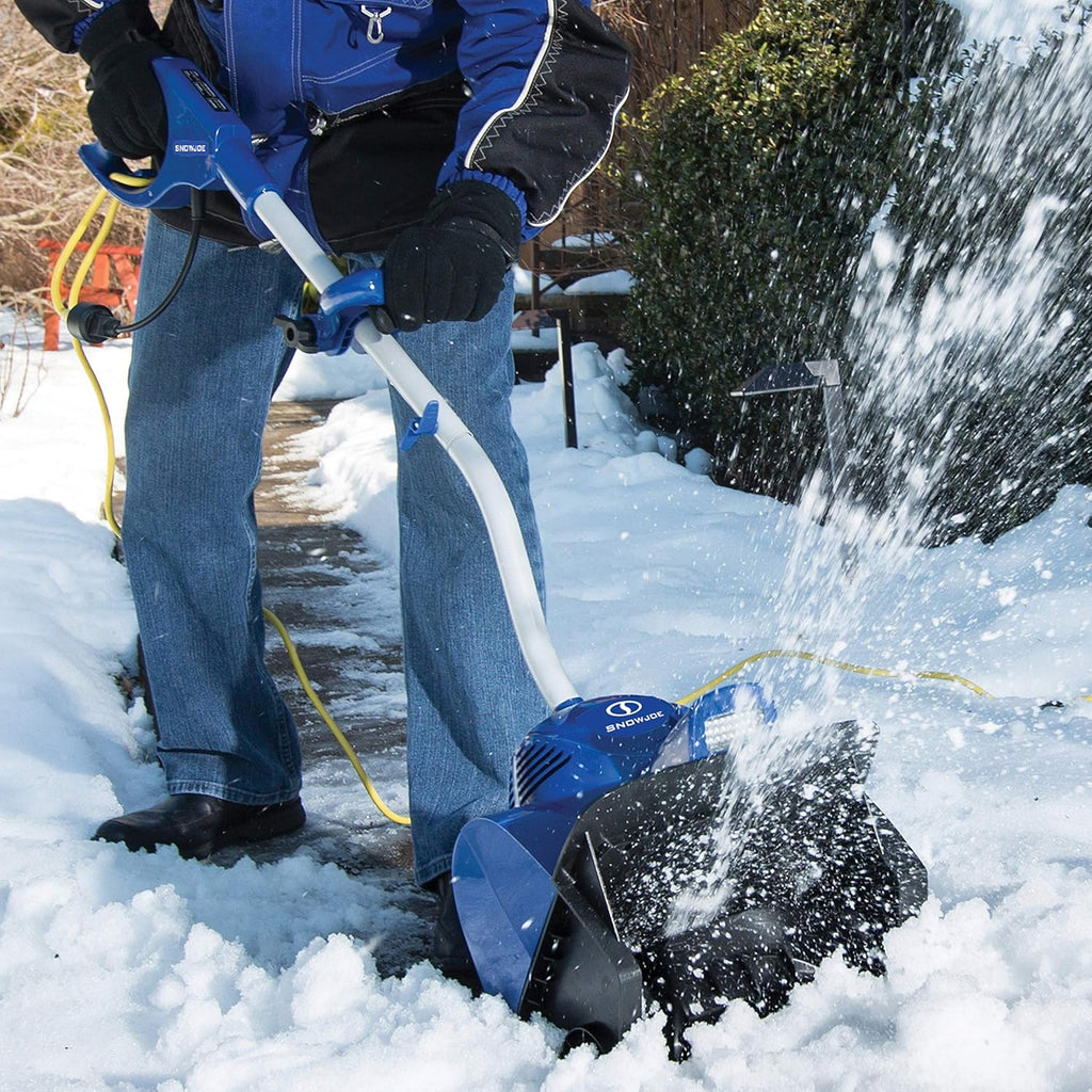11-Inch 10 Amp Electric Snow Shovel with Headlights D300