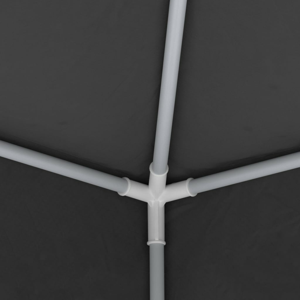 Professional Party Tent with Side Walls 13.1'x13.1' Anthracite Q7623