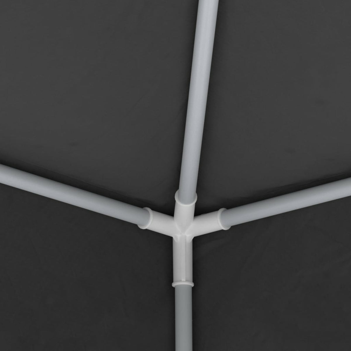 Professional Party Tent with Side Walls 13.1'x13.1' Anthracite Q7623