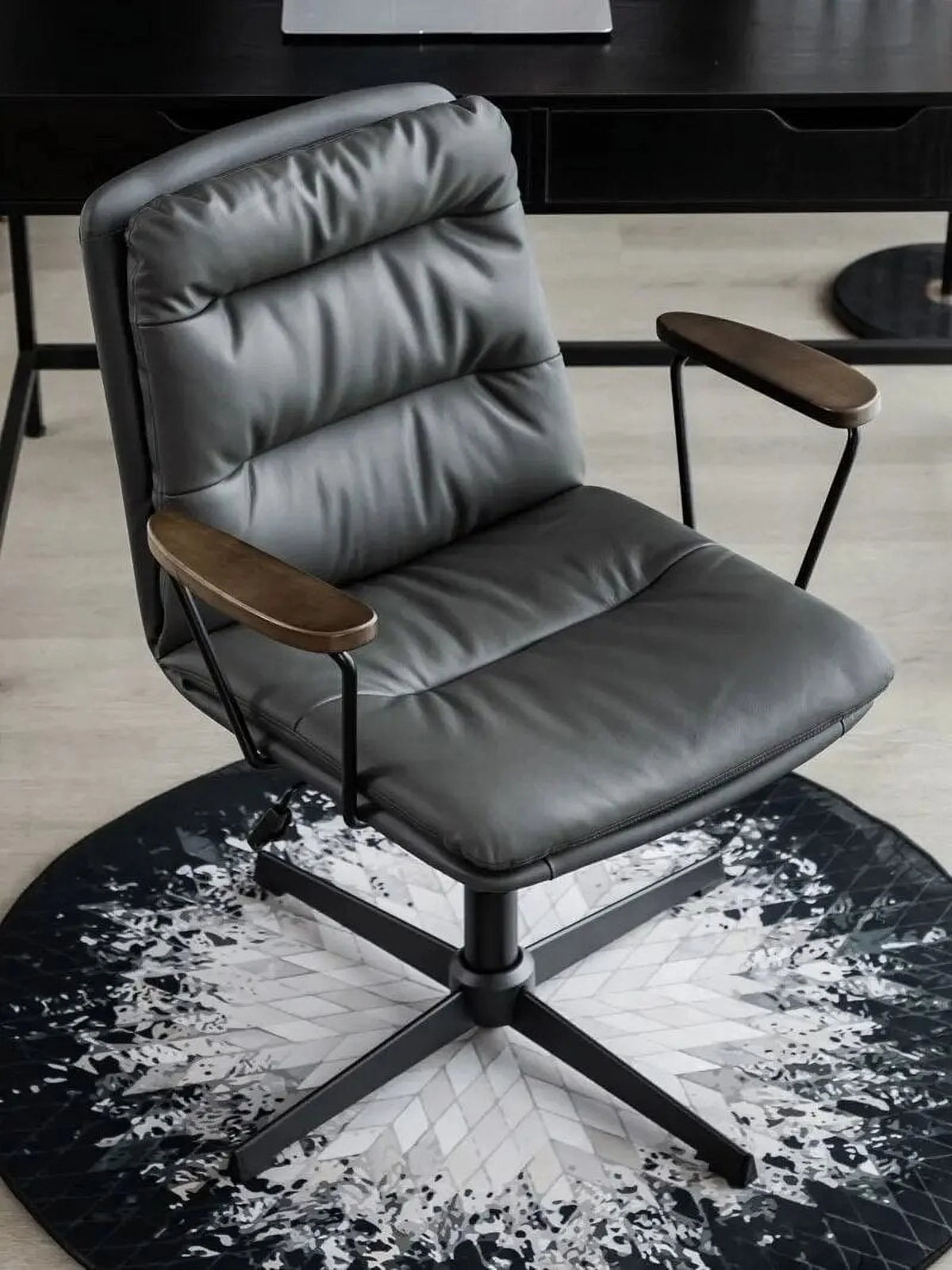 Cow Leather Computer Chair Office Chair W77763