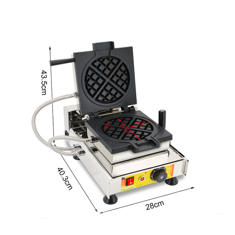 4pcs Round Rotated Waffle Maker L945104