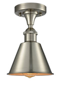 Brushed Satin Nickel Semi-Flush Mount Light V8452