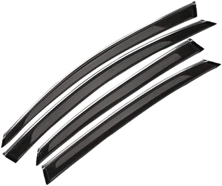 Smoke Tape-On Side Window Deflectors for A6L 2005-2011 Q59434