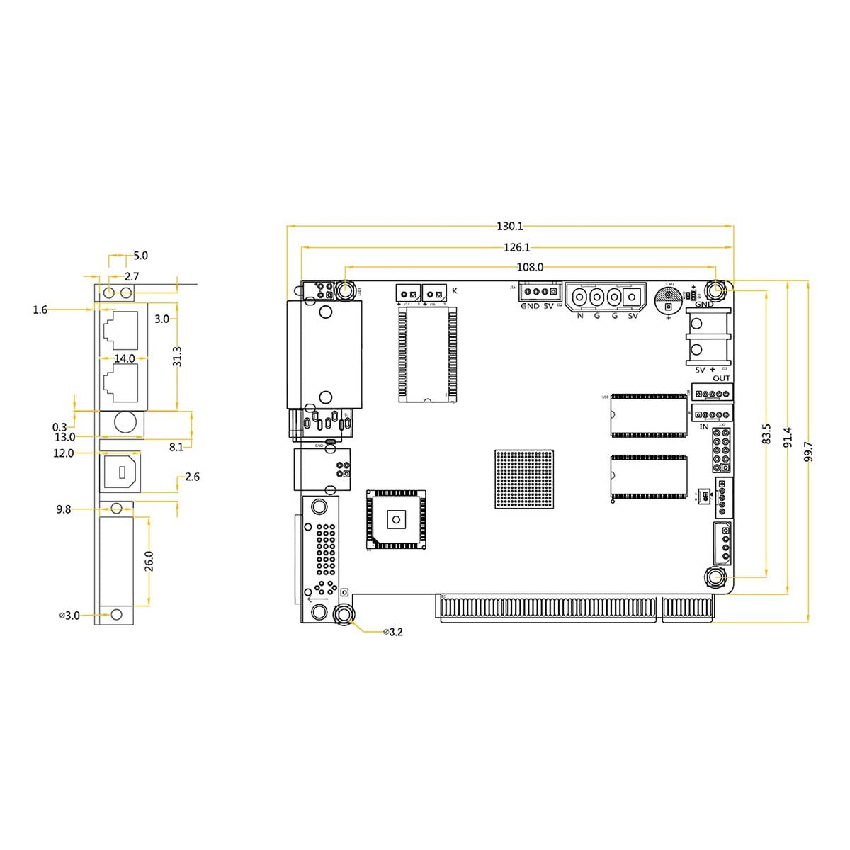 LED Screen Synchronous Sending Card M4914
