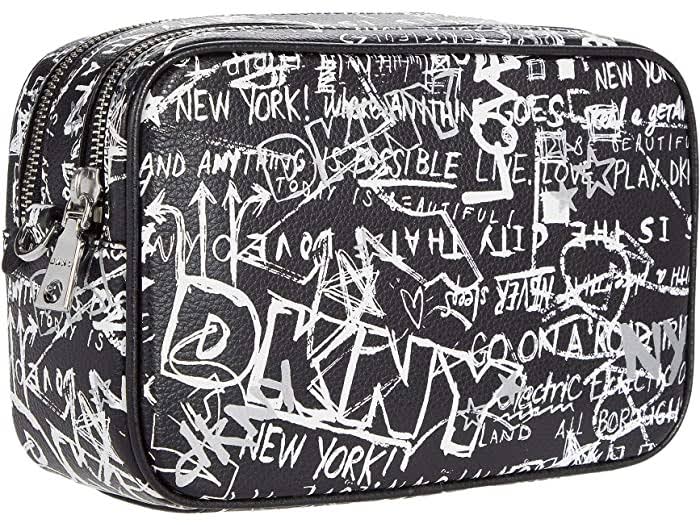 Black White Silver Crossbody Camera Bag K30729