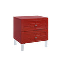 Red 2-Drawer Side Table K551711