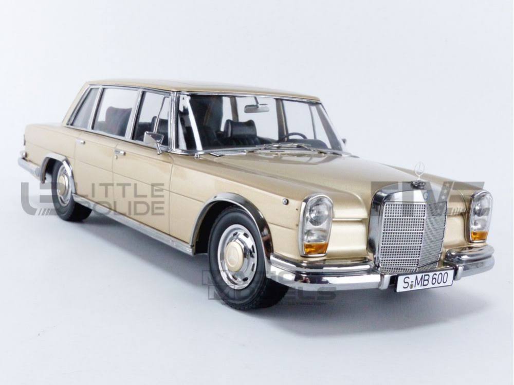 Gold 1/18 Mercedes-Benz 600 SWB W100 Z9487