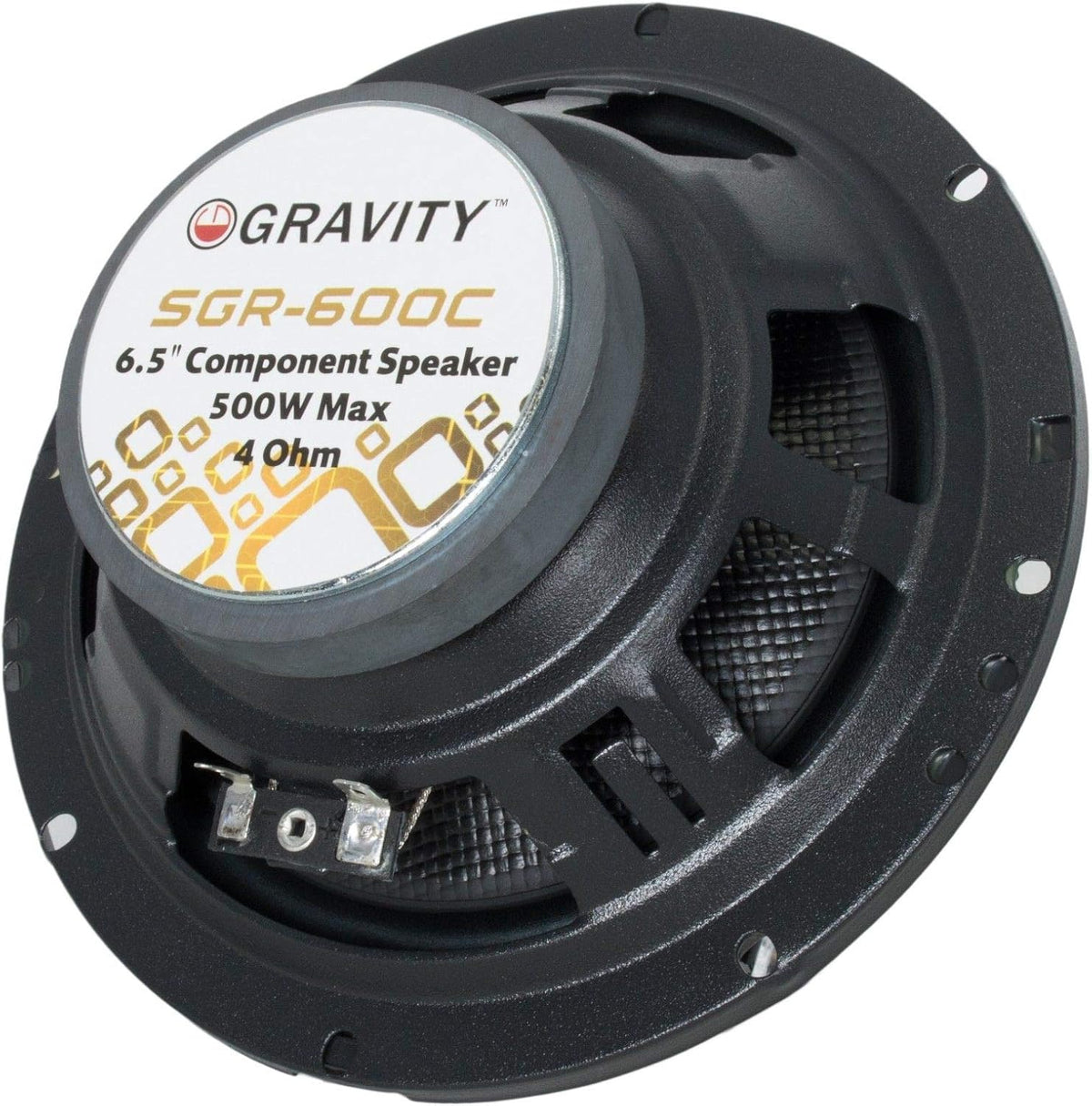 6.5-Inch 2-Way Car Audio Component Speakers System Pack of 2 G6201