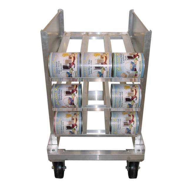 Mobile Half Size Can Racks Z906575