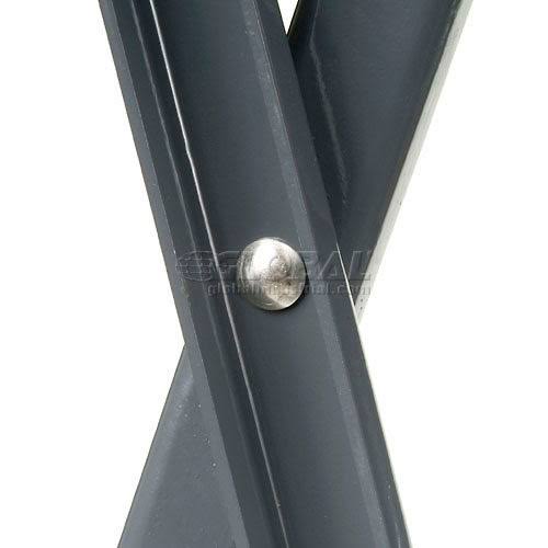 Single Folding Security Gate 5-1/2&W x 6-1/2&H G6238