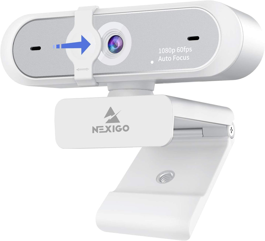 1080P 60FPS Webcam with Dual Microphone & Cover O654