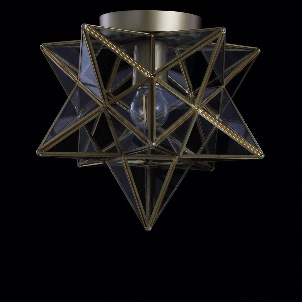 Gold LED Flush Mount Z1516