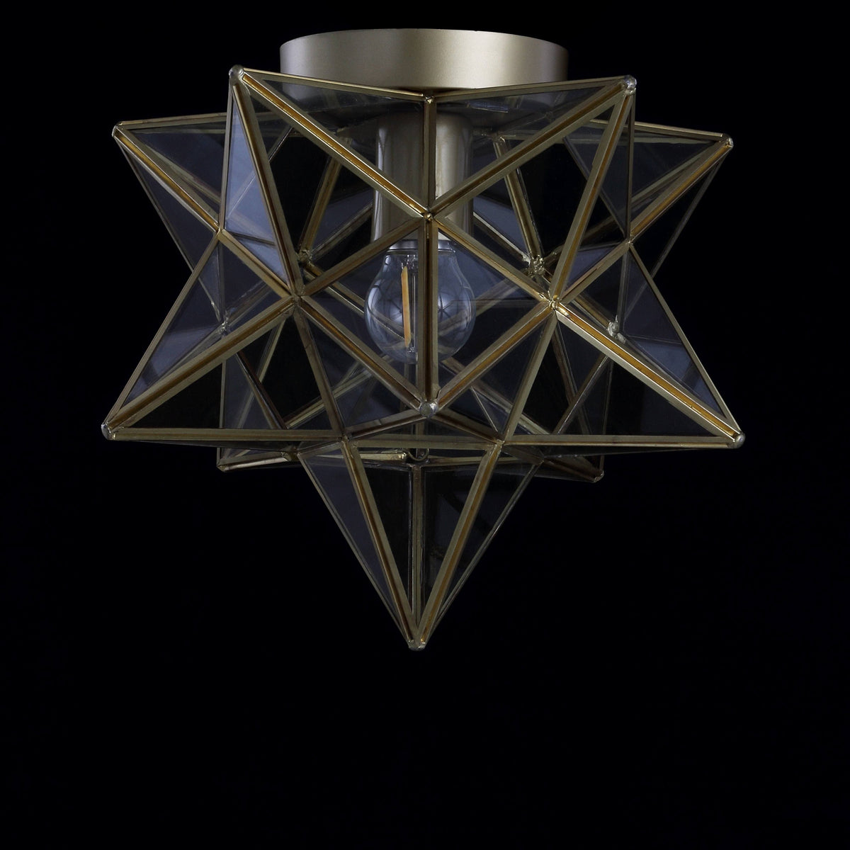 Gold LED Flush Mount Z1516