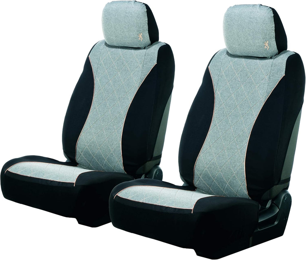 Universal Front and Bench Seat Covers, Water Resistant, Pack of 2 W751