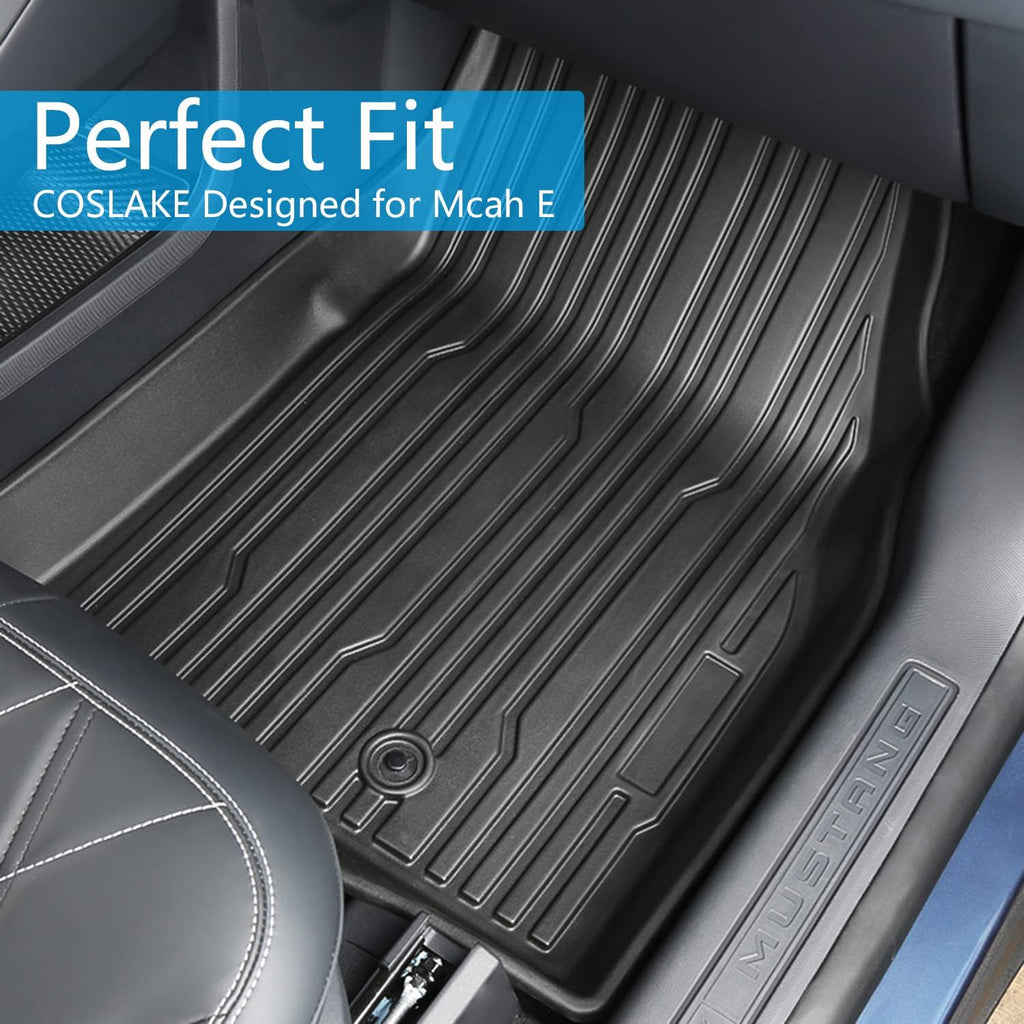 Black All-Weather Floor Mats Full Set Liners N62581