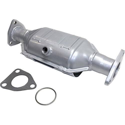 Silver Powder-Coated Catalytic Converter with Heat Shield U183