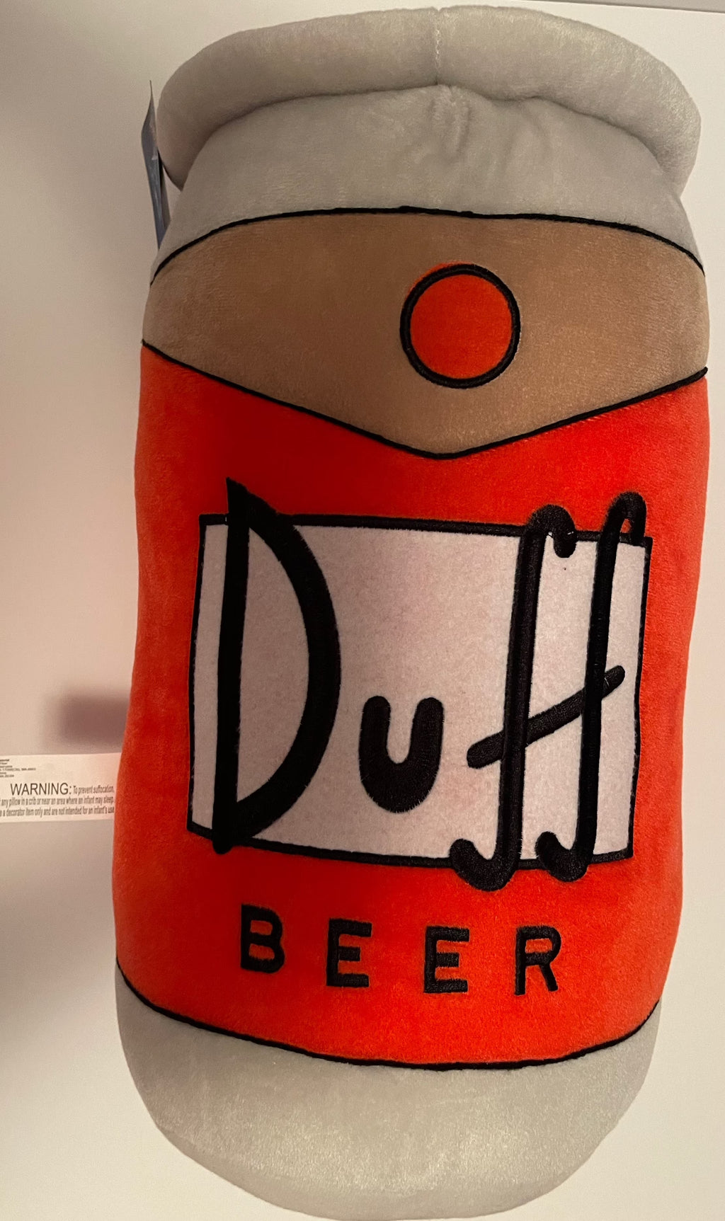 Duff Beer Can Plush Pillow A152