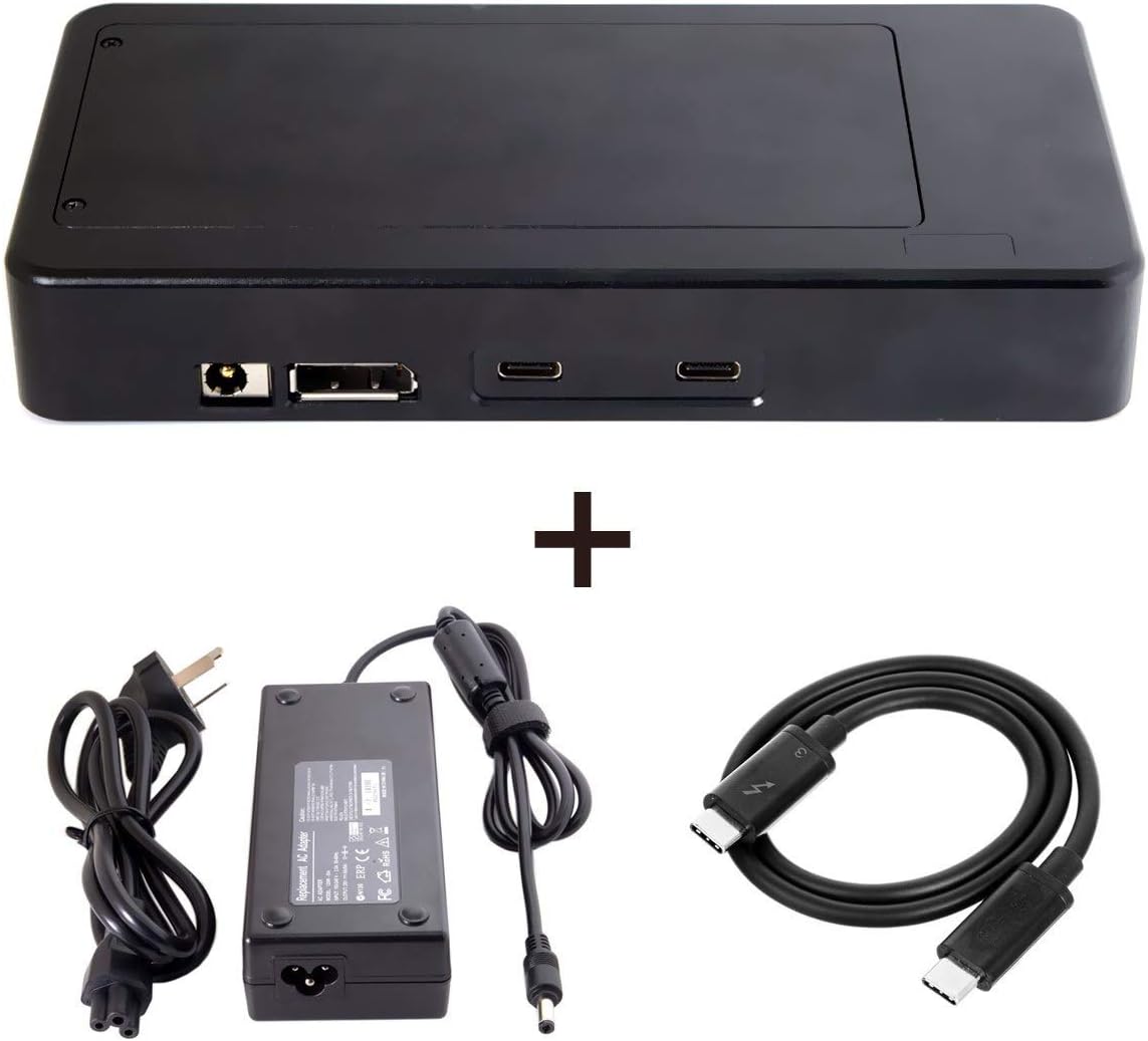 USB4 to Dual NVME SSD Raid Docking & Displayport Adapter U42182