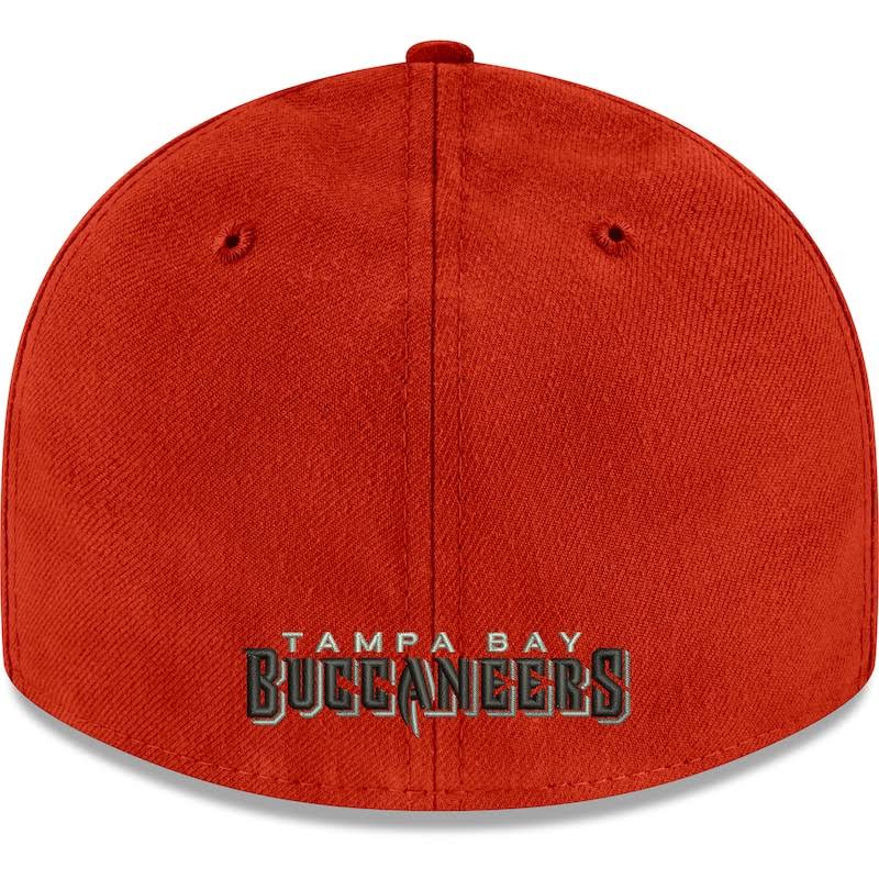 Red Tampa Bay Buccaneers Low Profile Fitted Hat F8464