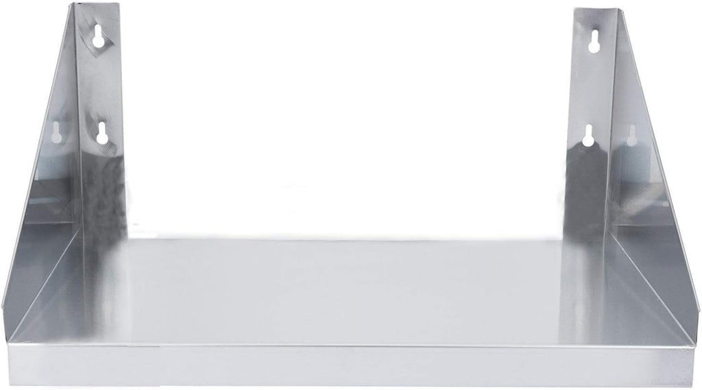 Stainless Steel Wall Mount Microwave Shelf 18" X 24" J98041