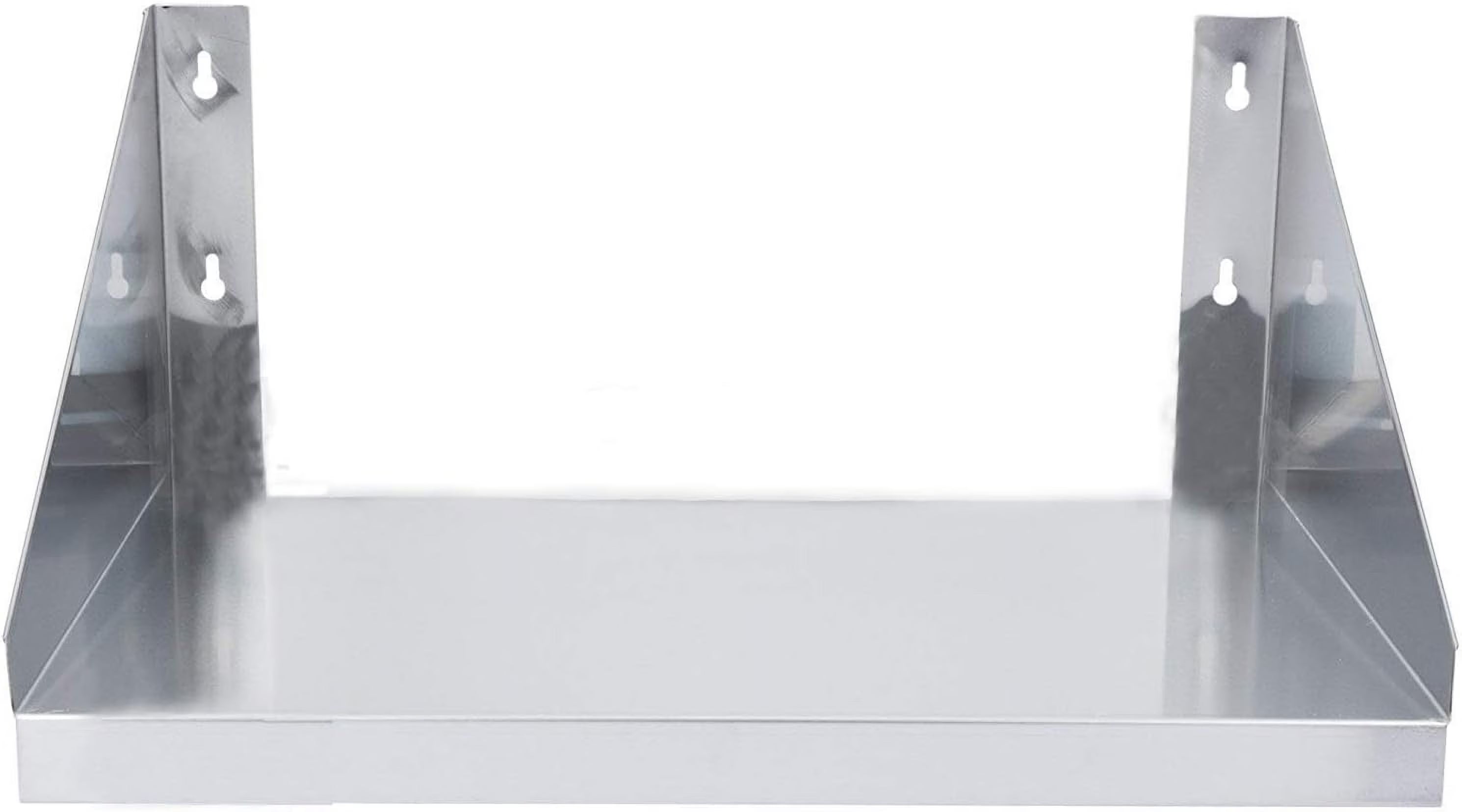 Stainless Steel Wall Mount Microwave Shelf 18" X 24" J98041