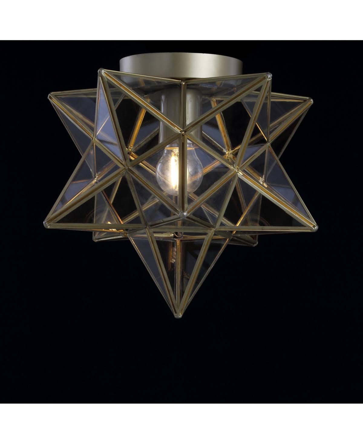 Gold LED Flush Mount Z1516