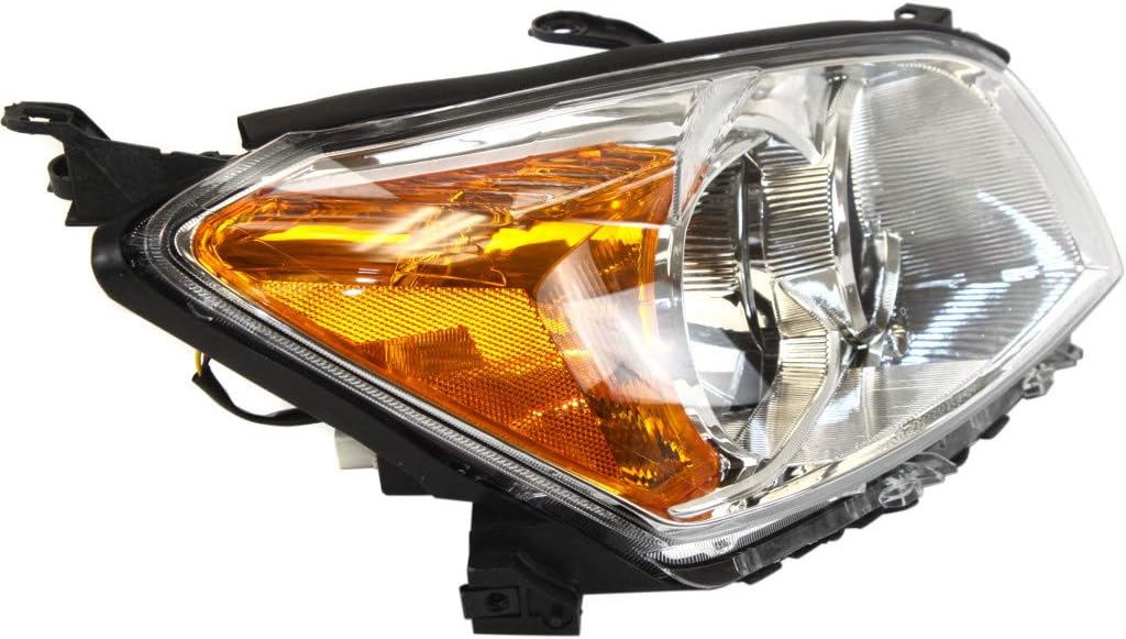 2009 2012 Toyota RAV4 Headlight Assembly Passenger Side with Bulbs S833