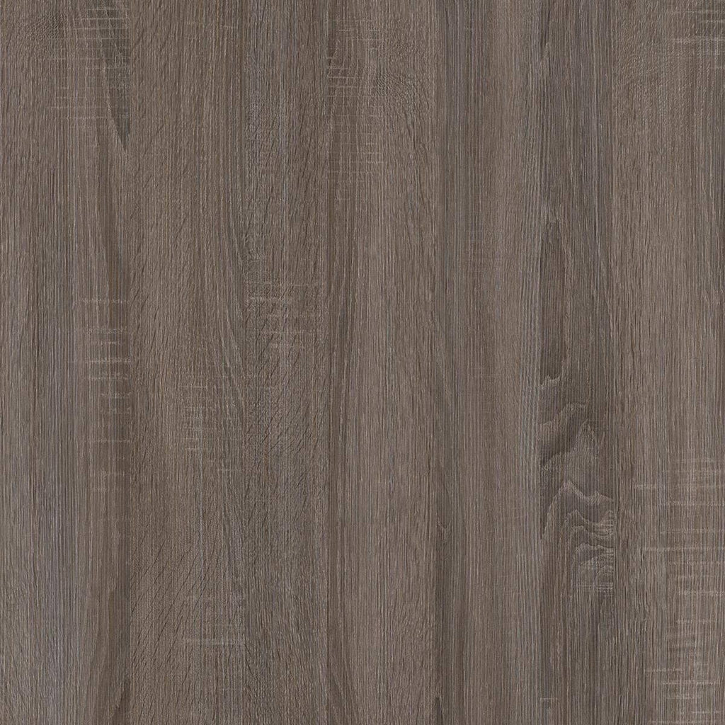 Corner TV Stand Distressed Gray Oak Q3587