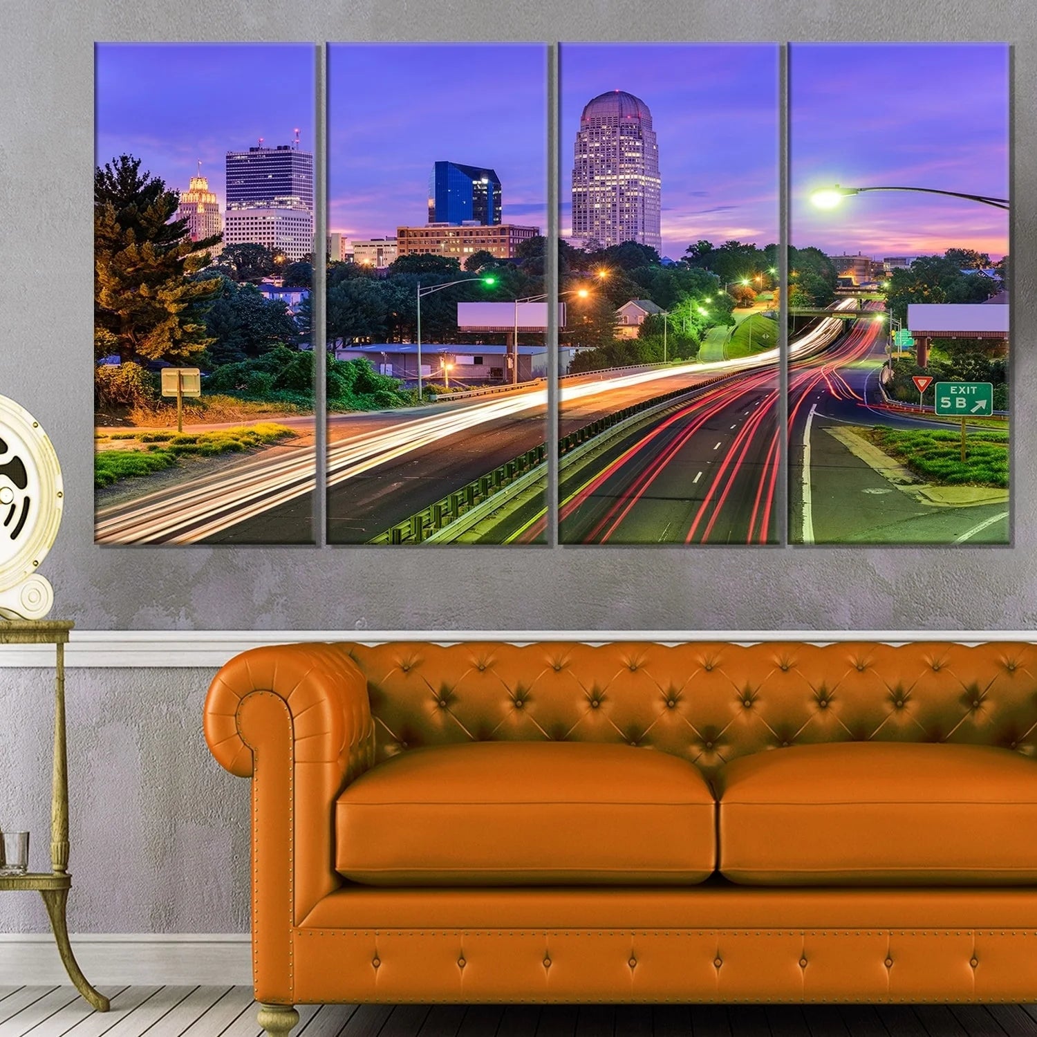 Multi-color 60 in. wide x 32 in. high Canvas Print X98520