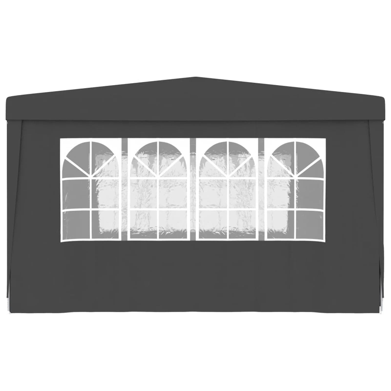 Professional Party Tent with Side Walls 13.1'x13.1' Anthracite Q7623