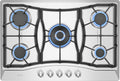 30 in. Stainless Steel Gas Cooktop with 5 Sealed Burners Z56636