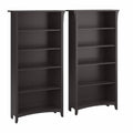 5 Shelf Bookcase Set of 2, Black T918948