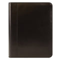 Leather Open Binder - Black, 7.5 W x 9.5 H x 1.75 D A4567