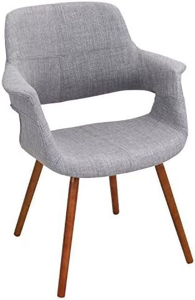 Mid-Century Modern Chair in Light Grey T31760