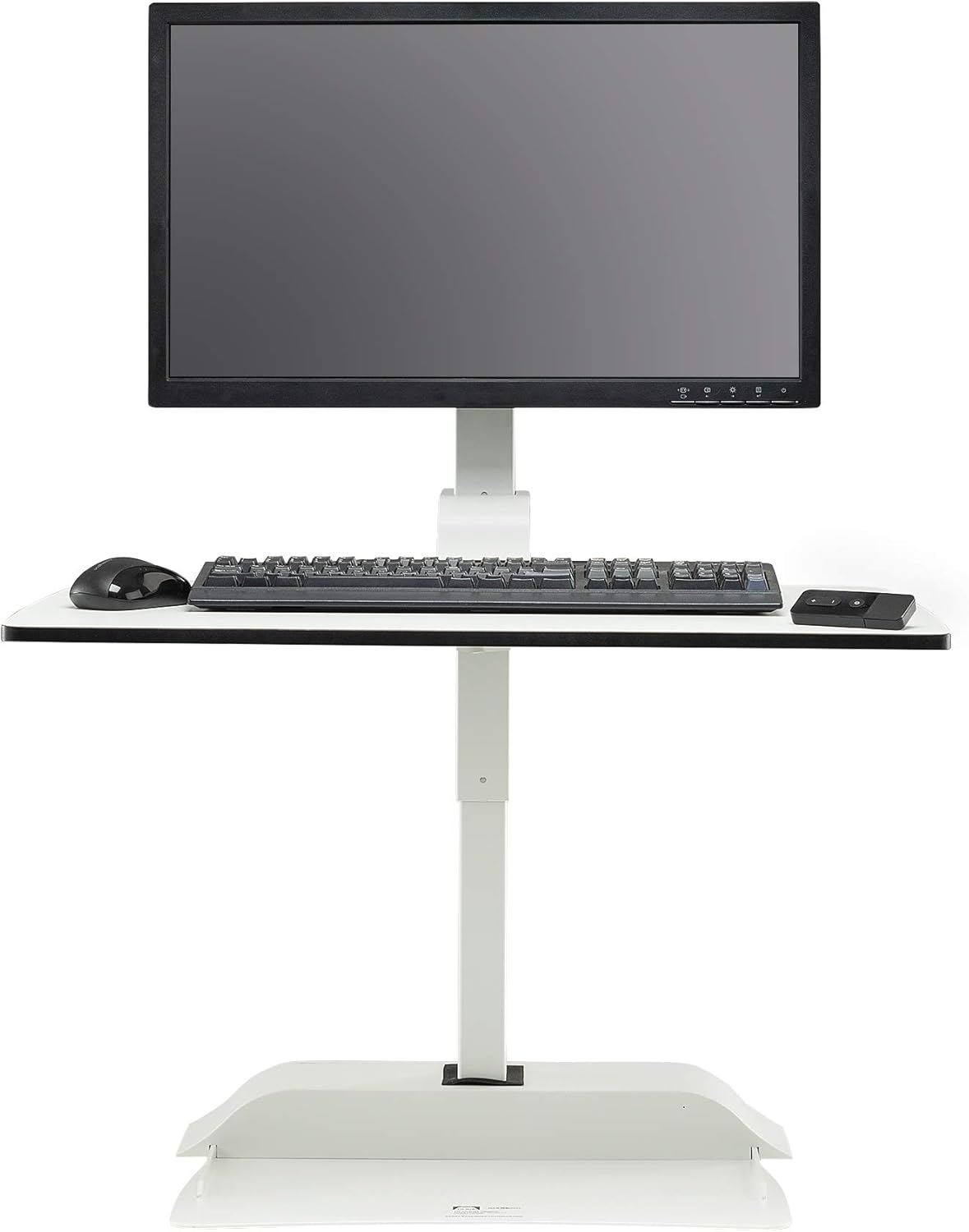 White Electric Sit/Stand Desk Converter A696138