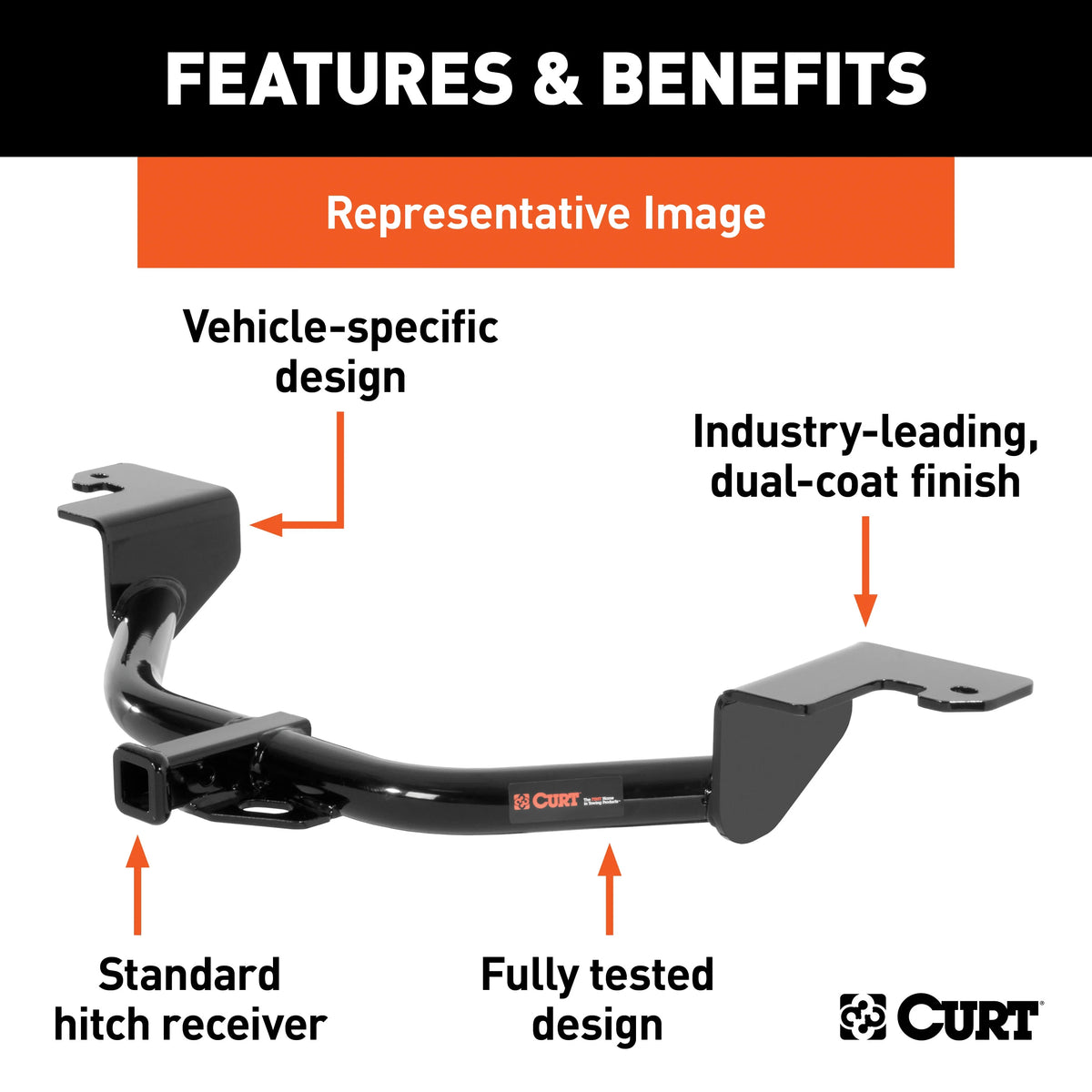 Class 2 Trailer Hitch with 1-1/4-Inch Receiver K8161