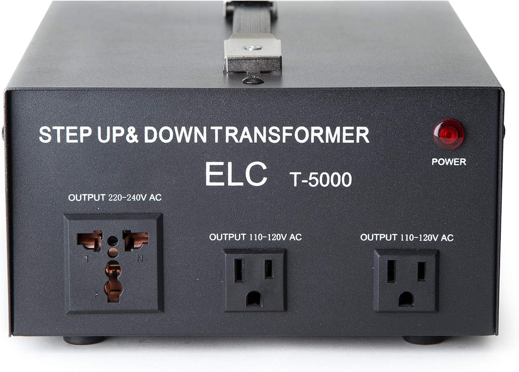 Voltage Converter Transformer 5000-Watt 110V/220V E4169