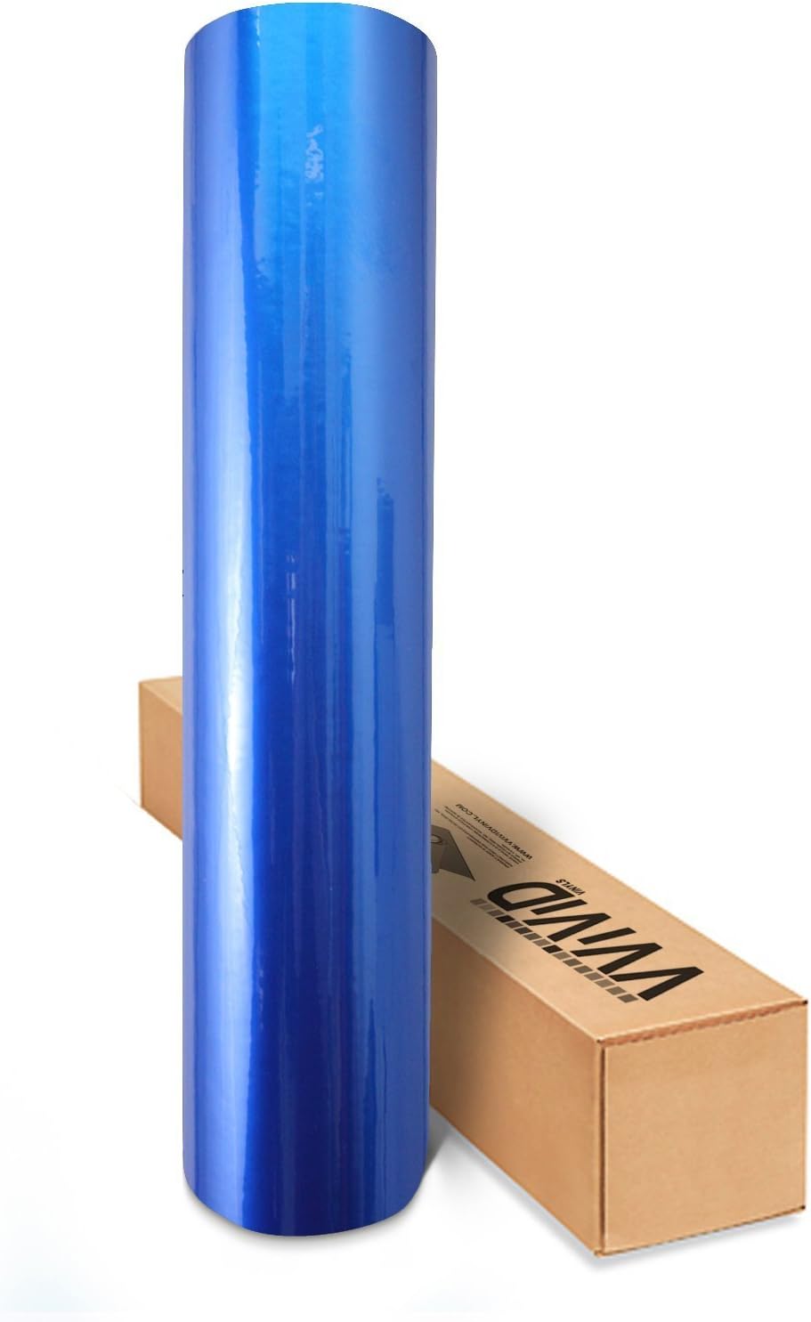 Dark Blue Gloss Vinyl Car Wrap Adhesive Film (6ft x 5ft) Z647209