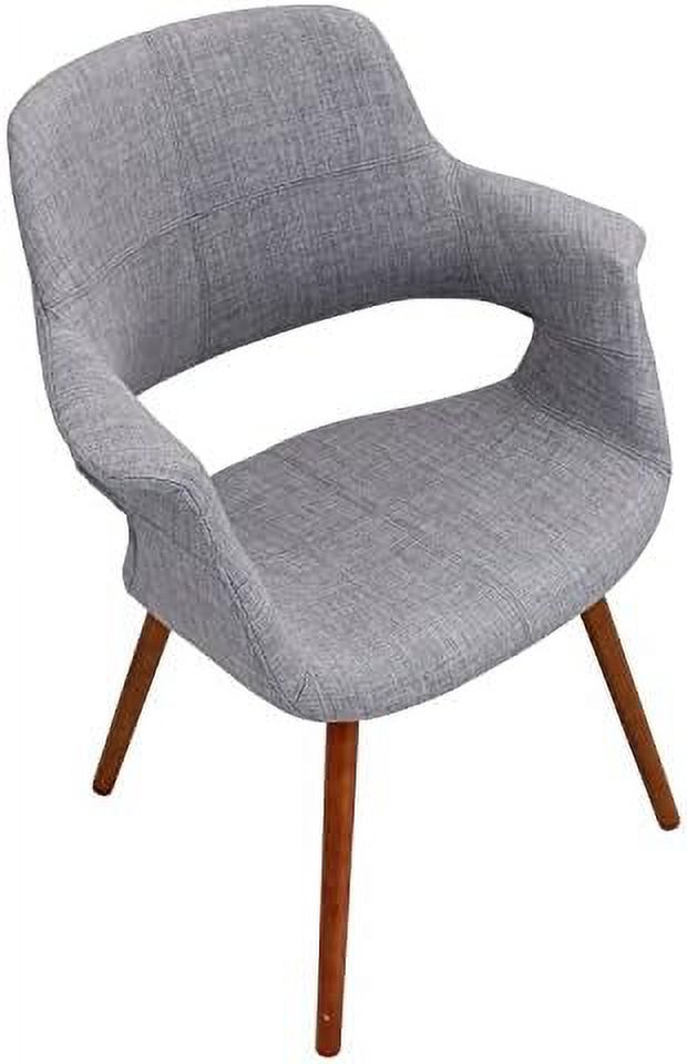 Mid-Century Modern Chair in Light Grey T31760