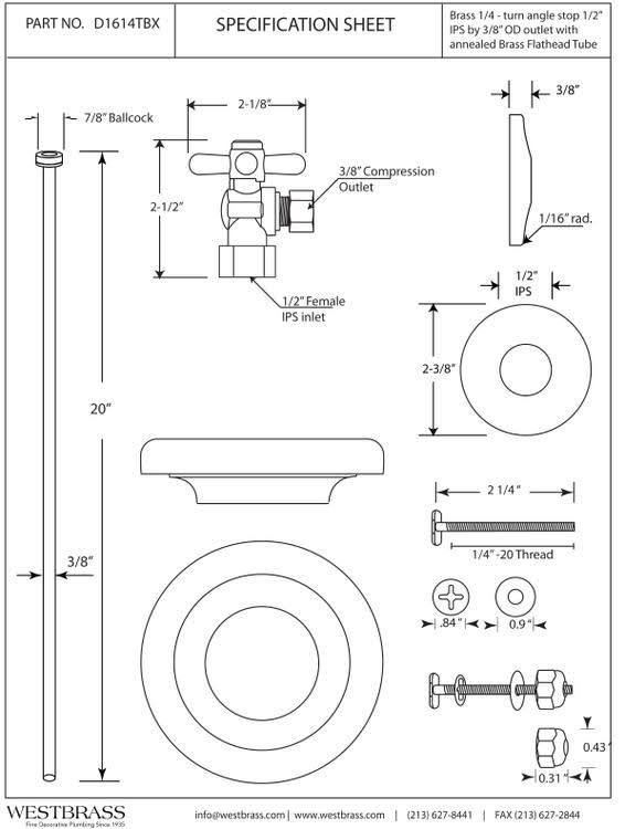 Polished Chrome Toilet Kit with Wax Ring S65949